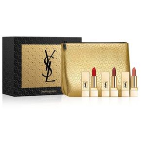 ❤️NEW!!!❤️ YSL 4-Pc. Mini Rouge Pur Couture Lipstick Satin Set.